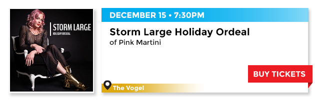Storm Large of Pink Martini
