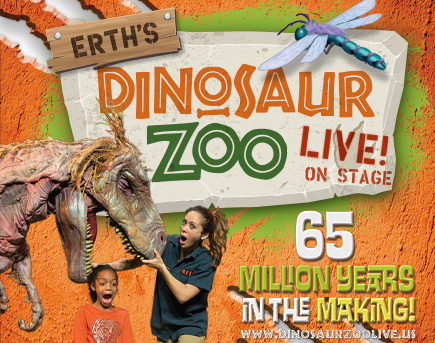 El zoológico de dinosaurios de Erth's