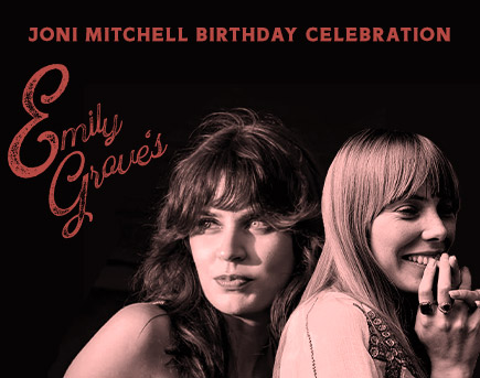 Celebración del cumpleaños de Joni Mitchell de Emily Grove