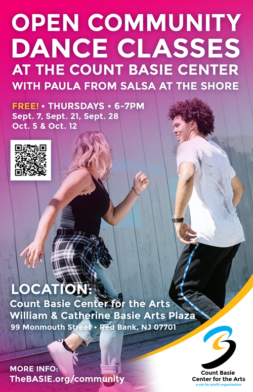 Open Community Dance Classes Flyer
