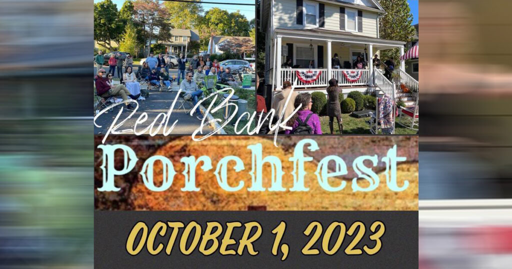 Red Bank Porchfest 2023 - Sunday, October 1