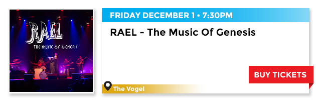 25% off select tickets to Rael - The Music of Genesis