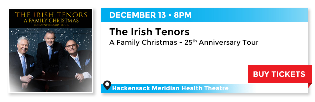 25% off select tickets to The Irish Tenors
