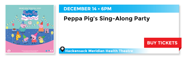 25% off select tickets to Peppa Pig's Sing-Along Party