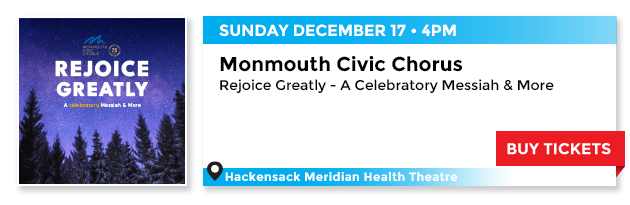 25% off select Monmouth Civic Chorus tickets