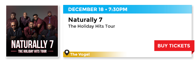 25% off select Naturally 7 tickets