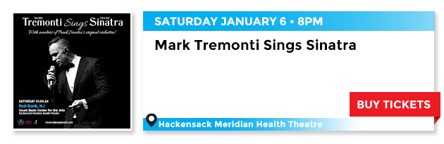 25% off select tickets to Tremonti Sings Sinatra