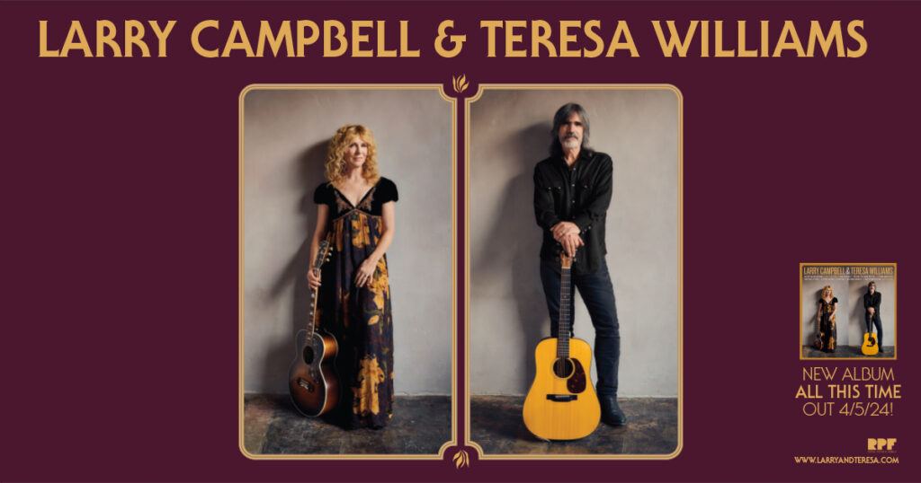 Larry Campbell y Teresa Williams