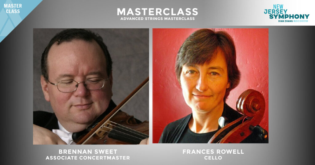 New Jersey Symphony Masterclass with the Basie Center's Monmouth Conservatory of Music
