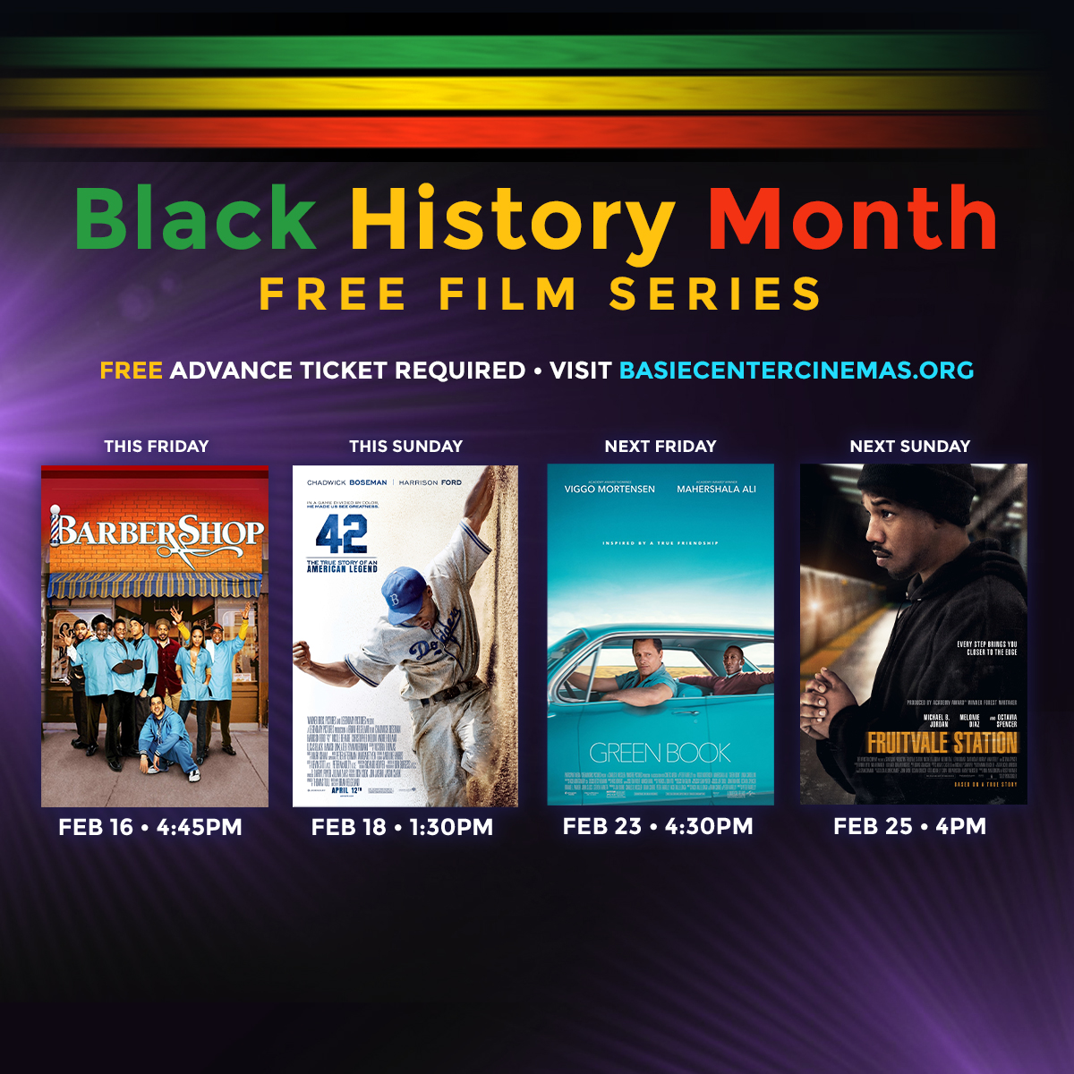 Black History Month Free Film Series