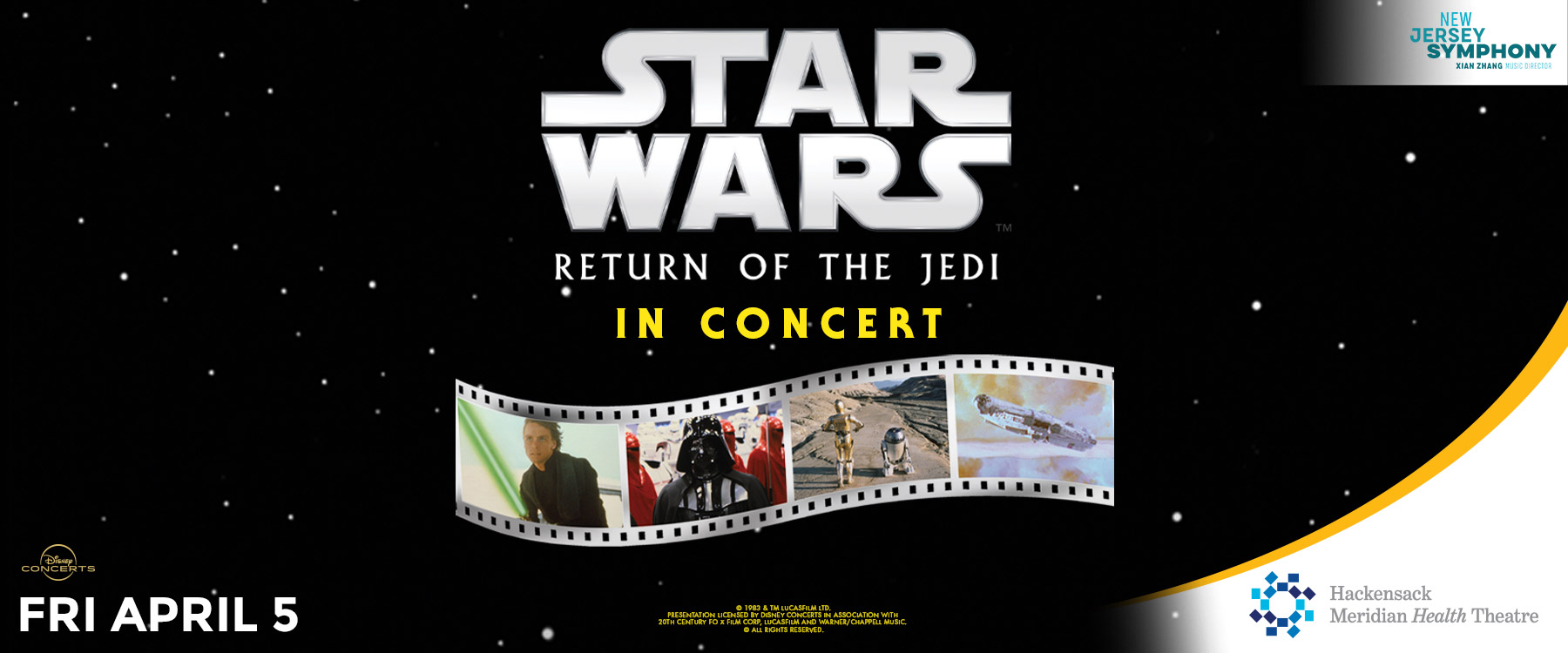 New Jersey Symphony: Return Of The Jedi Scored Live In Concert