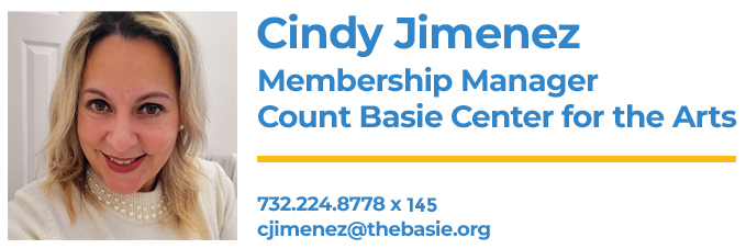 Cindy Jiménez, Gerente de Membresía, Centro de Artes Count Basie