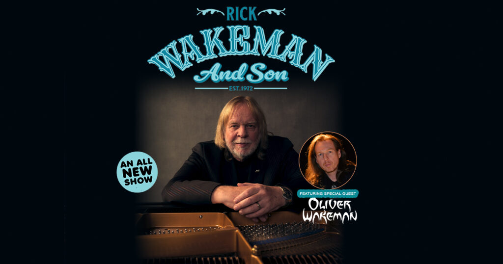 Rick Wakeman y su hijo
