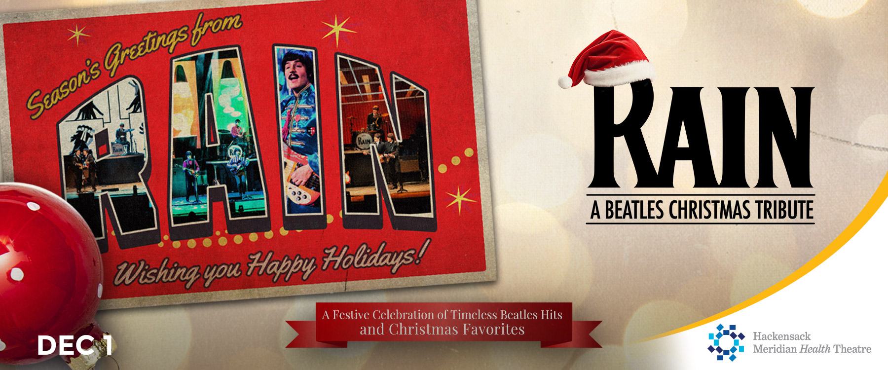 Lluvia: una celebración navideña de los Beatles