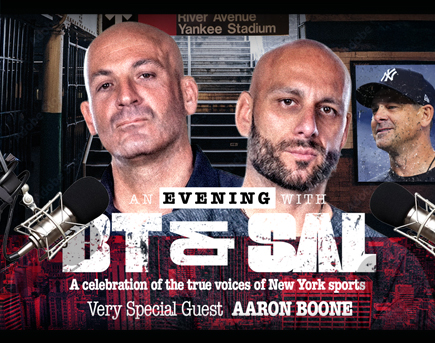 BT y Sal con Aaron Boone