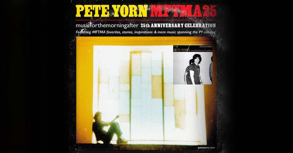 Pete Yorn: 25th Anniversary of musicforthemorningafter