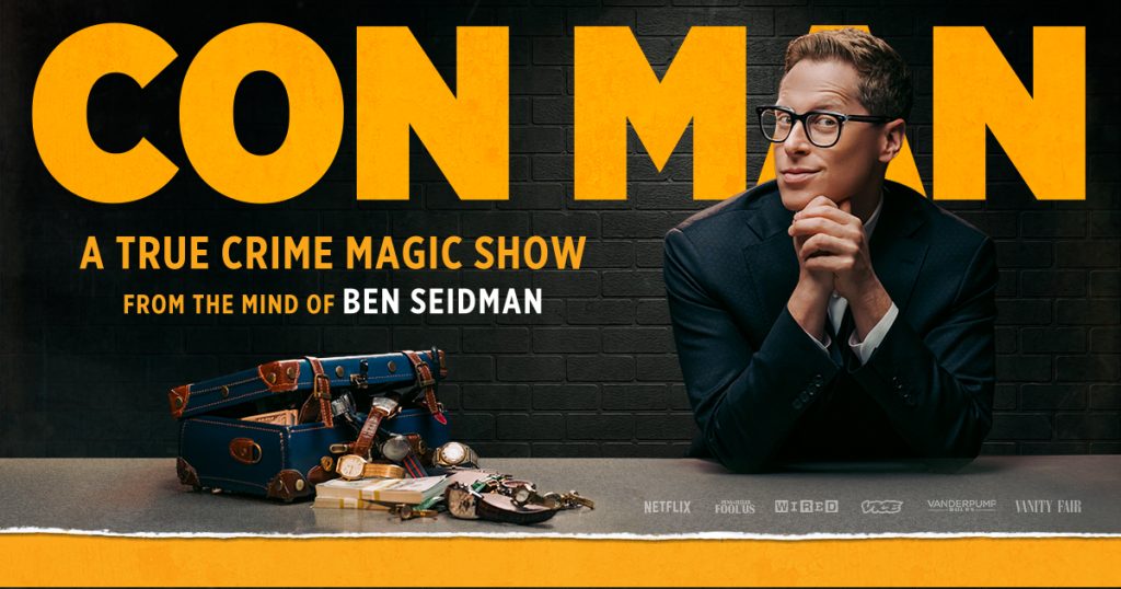 Con Man: El espectáculo de magia y crímenes reales