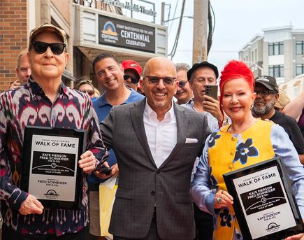 B52s on the Basie Center Walk Of Fame