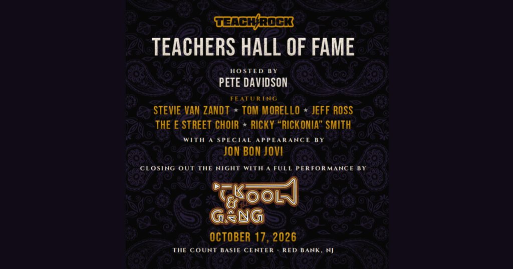 TeachRock Benefit