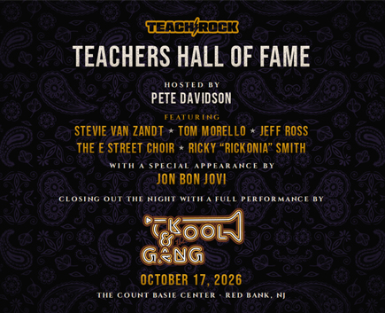 Beneficio de TeachRock