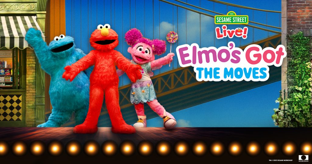Barrio Sésamo en vivo: Elmo se mueve de maravilla