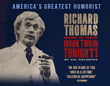 Richard Thomas in Mark Twain Tonight!